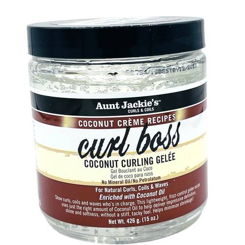 Aunt Jackie's Coconut Cream Curl Boss GEL 426G - Main Image