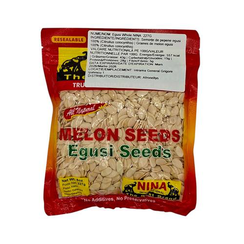 Egusi (MELON) Whole NINA 227G - Main Image