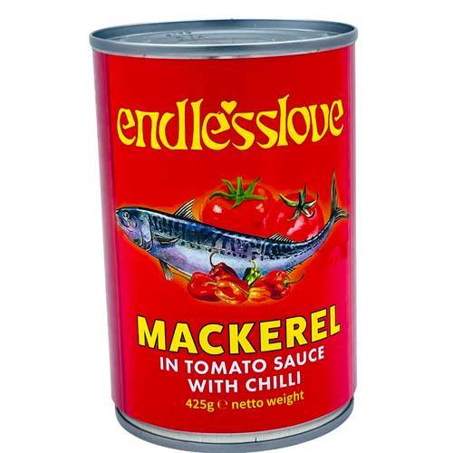 Endlesslove Mackerel Tomato Sauce with Chili 425G - Main Image