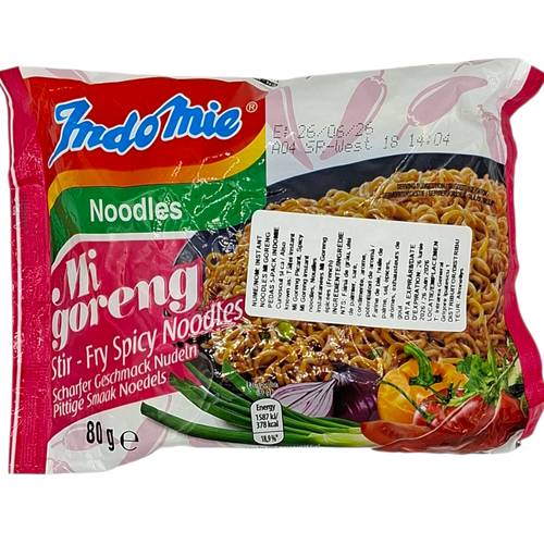 Instant Noodles Mi Goreng Pedas INDOMIE 80G - Main Image