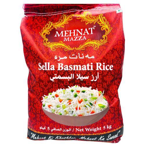 Mehnat Mazza Sella Basmati Rice 5KG - Main Image
