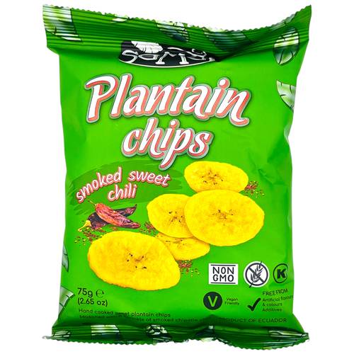 Plantain Chips Samai Smoked Sweet Chili 75GR - Main Image