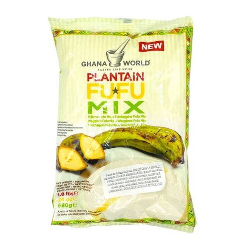 Plantain Flour (Fufu) GHANA WORLD 680GR - Main Image