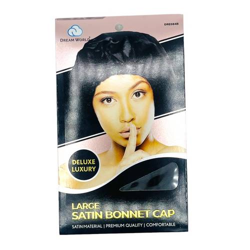 Dream World Bonnet Cap Satin DRE084B - Main Image