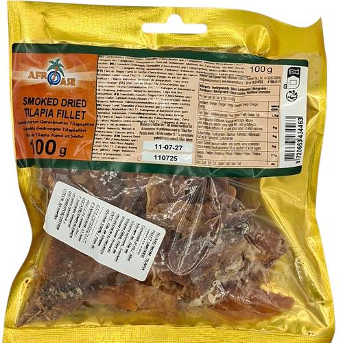 Tilapia Fillet Smoked AFROASE 100G - Main Image