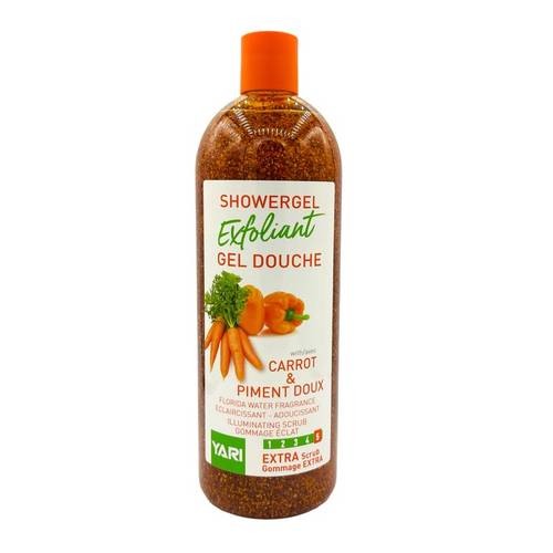 Yari Exfoliant Showergel Carrot and Piment Doux 1000ml - Main Image
