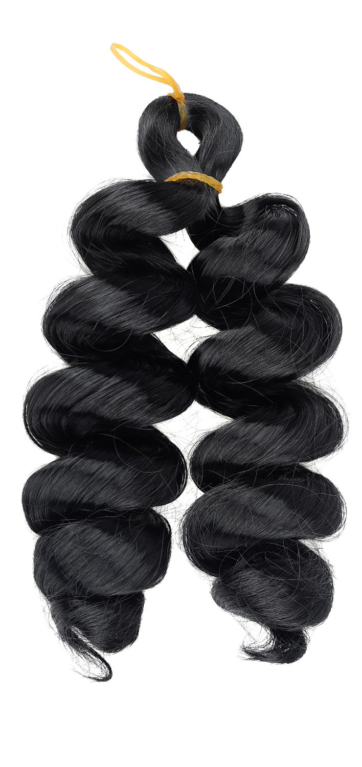 African double curl hair extensions