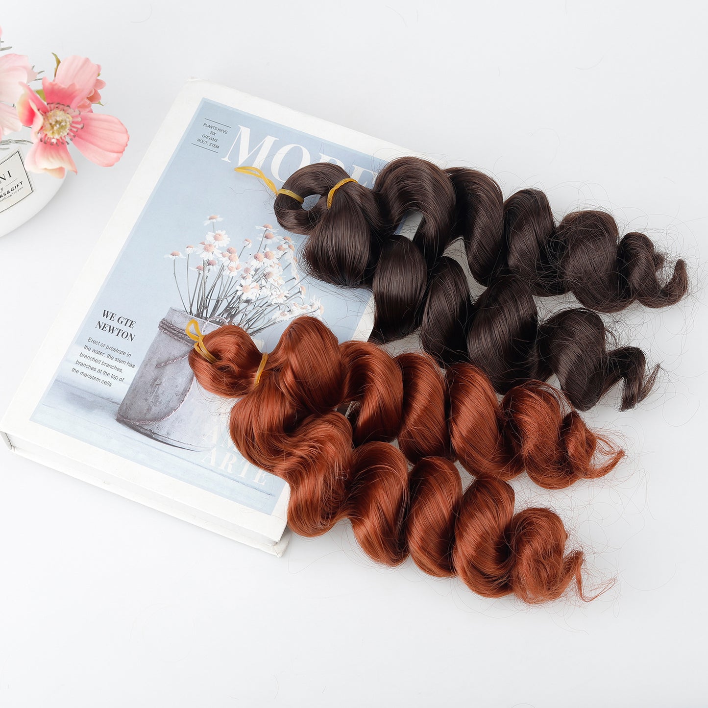 African double curl hair extensions