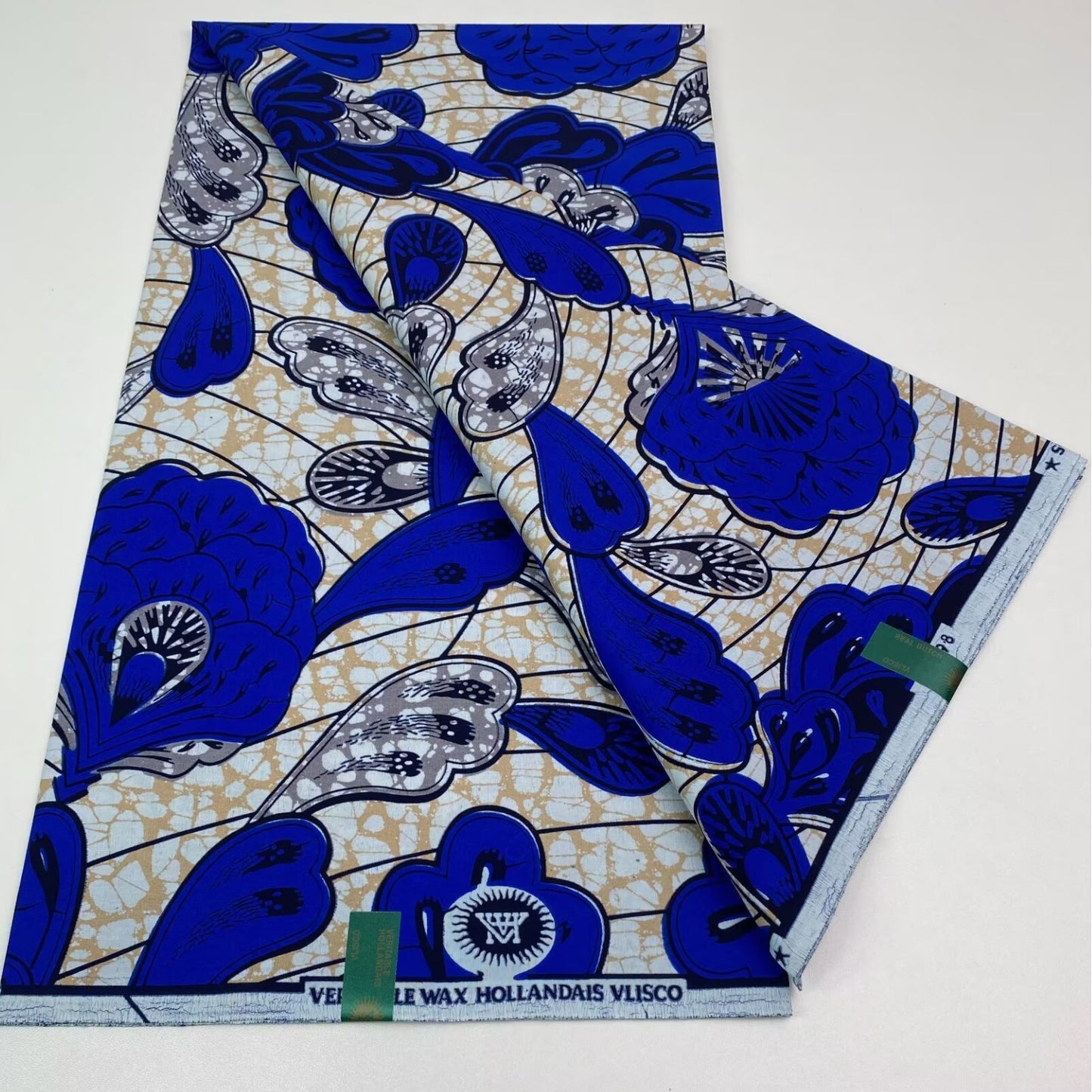 African Print Cotton Wax Fabric