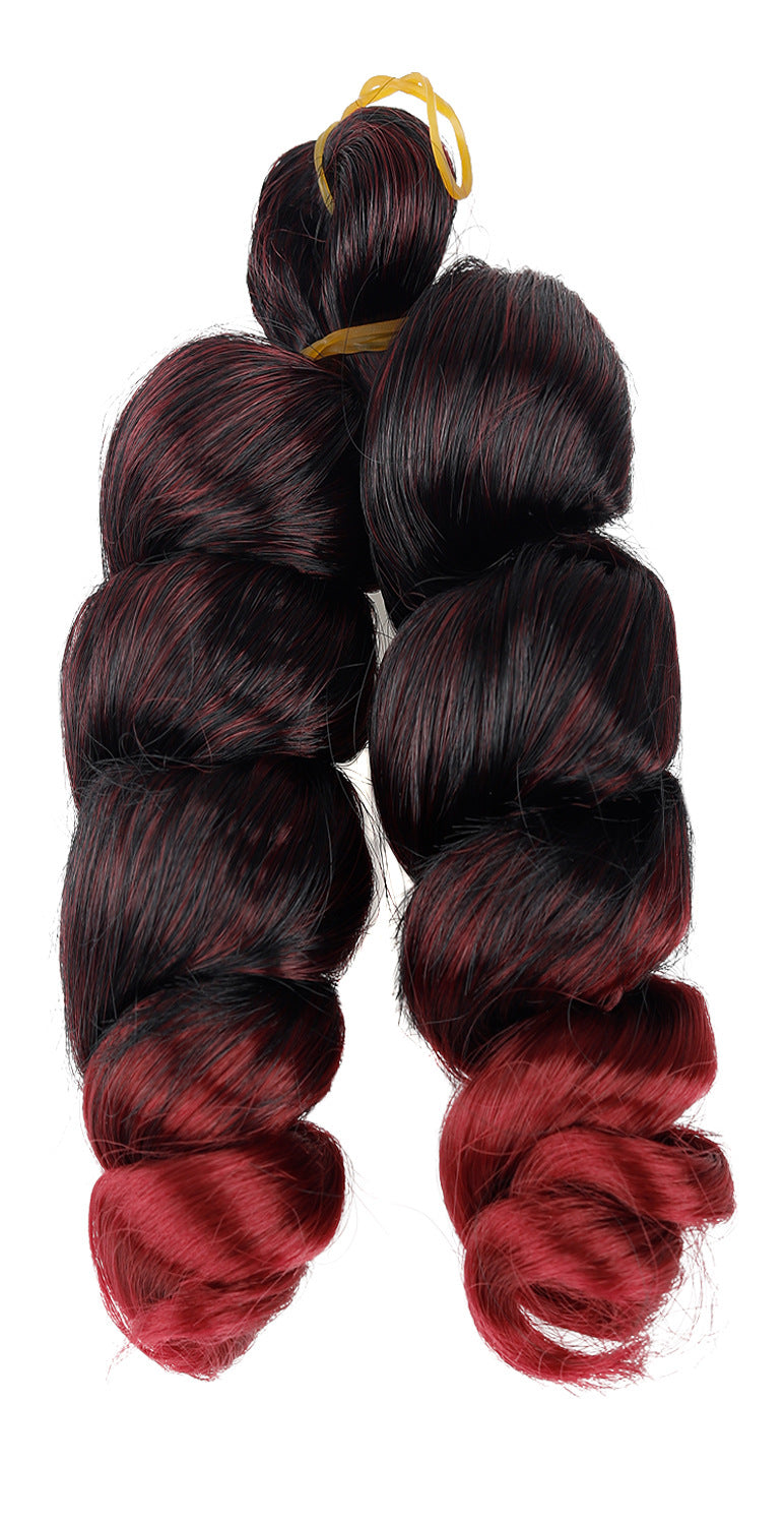 African double curl hair extensions