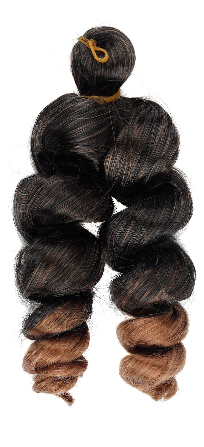 African double curl hair extensions