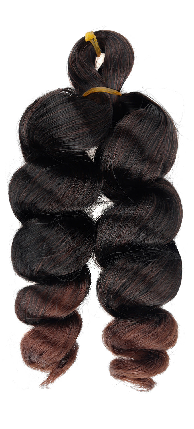 African double curl hair extensions