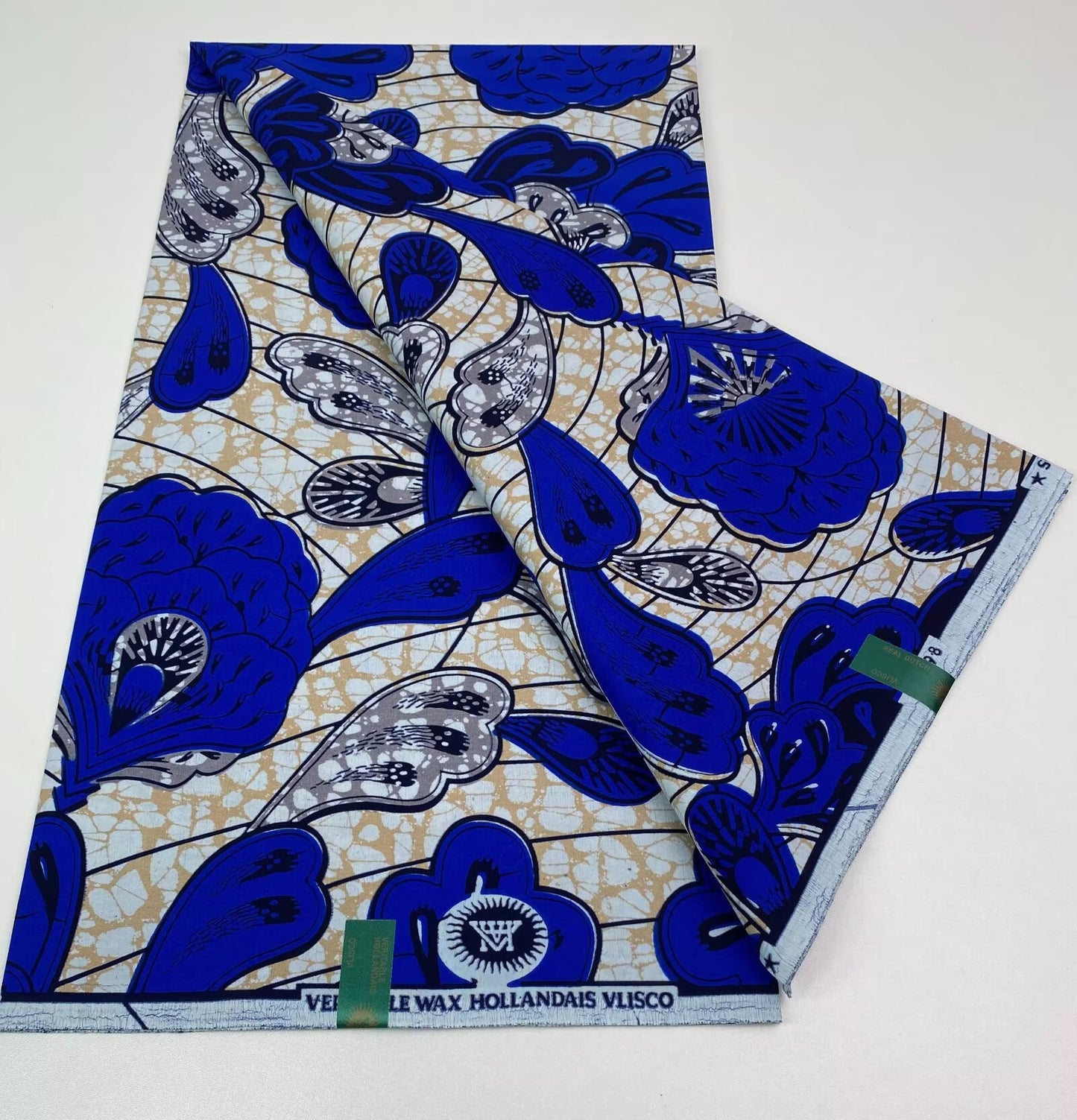 African Print Cotton Wax Fabric