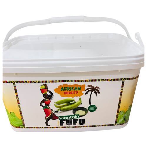 African Beauty FUFU Plantain Bucket 4KG - Main Image