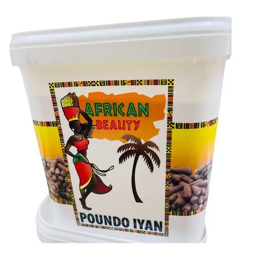 African Beauty Pounded Yam BUCKET 4KG - Main Image