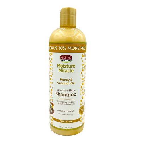 African Pride Moisture Miracle Shampoo 12oz - Main Image