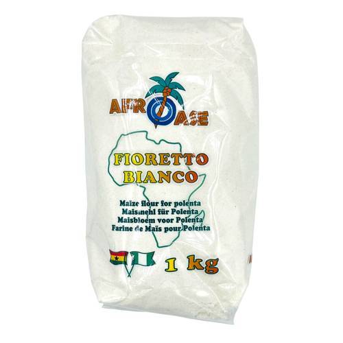 White Corn Flour Fioretto AFROASE 1kg - Main Image