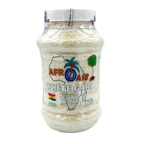 White Gari Jar AFROASE 1KG - Main Image