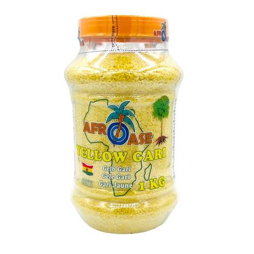 Yellow Gari Jar AFROASE 1KG - Main Image