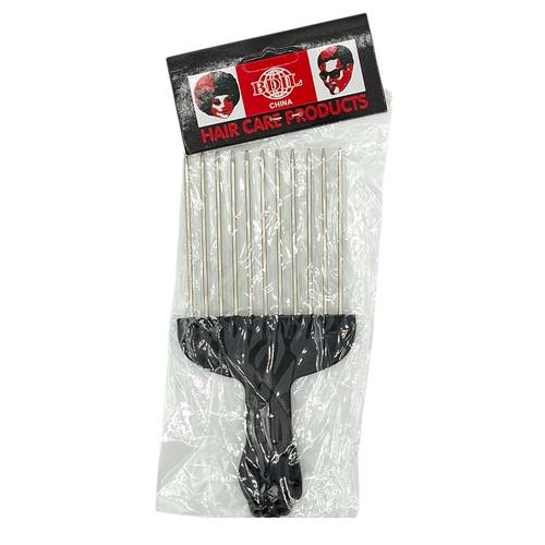 BDIL Afro Steel Hair Comb AFRICAN COMB - Main Image