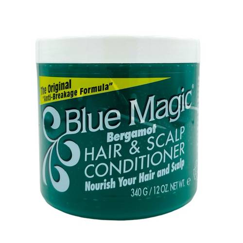 Blue Magic Hair and Scalp Conditioner Bergamot green 12oz - Main Image