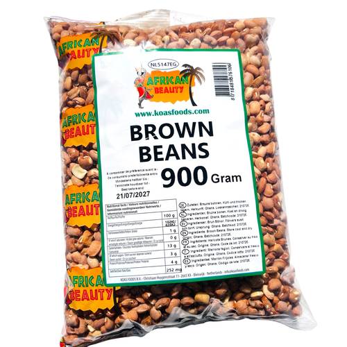 Brown Beans 900GR AFRICAN BEAUTY - Main Image