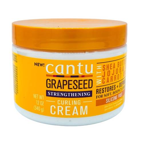 Cantu Grapeseed Curling Cream 340g - Main Image