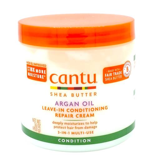 Cantu Leave-in Conditioning Argan Oil Repair Cream 16oz - Main Image