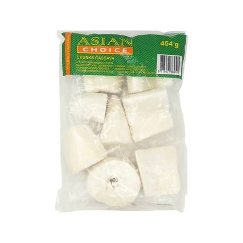 Cassava Chunks 454G ASIAN CHOICE FROZEN PEELED CASSAVA - Main Image