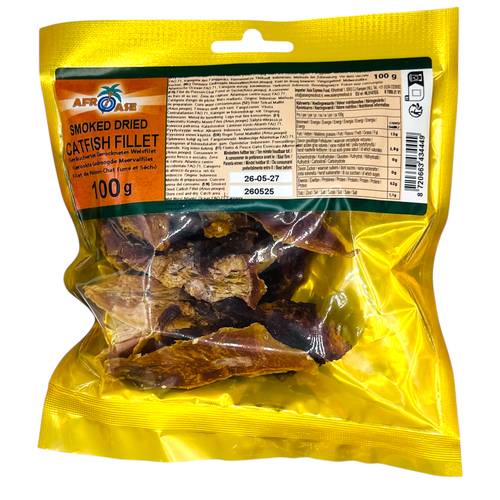 Catfish Fillet Smoked and Dried 100G AFROASE - Main Image