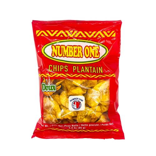 Plantain Chips Number One 85GR - Main Image