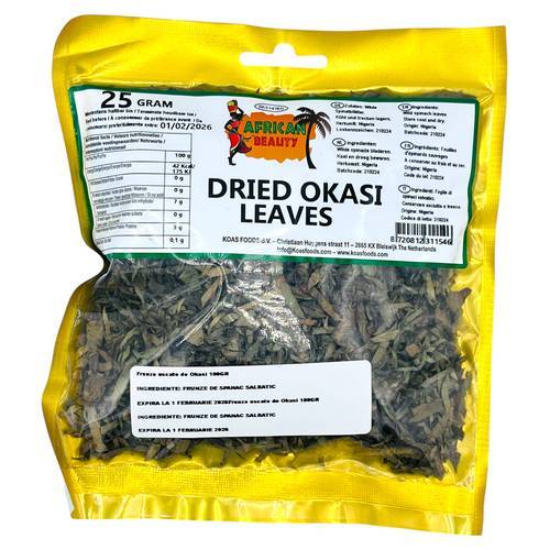 Dried Okasi leaves 25gr - Main Image