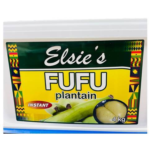 ELSIE PLANTAIN FUFU BUCKET 4kg - Main Image