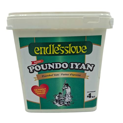 Poundo Iyan Endlesslove Bucket 4 kg. Swallow - Main Image