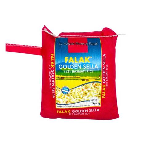 Falak Golden Sella Basmati Rice 1kg - Main Image
