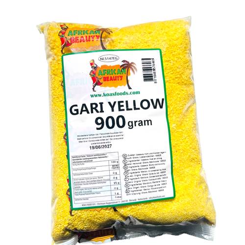 YELLOW Gari AFRICAN BEAUTY 900G - Main Image