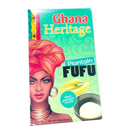 Ghana Heritage plantain fufu 681GR - Main Image