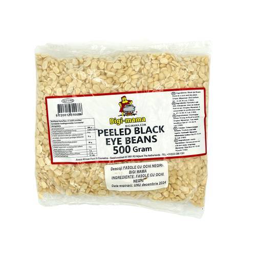 Beans Peeled Black Eye Bigi Mama 500 gr - Main Image