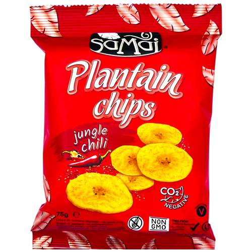 Plantain Chips Samai Jungle Chili 75GR - Main Image