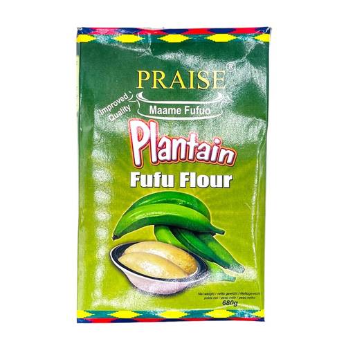 Praise Plantain Fufu Flour 680GR - Main Image