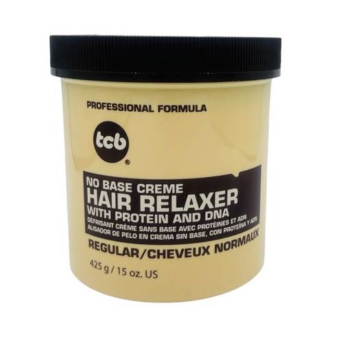 TCB No Base Creme Hair Relaxer Regular 15 oz - Main Image