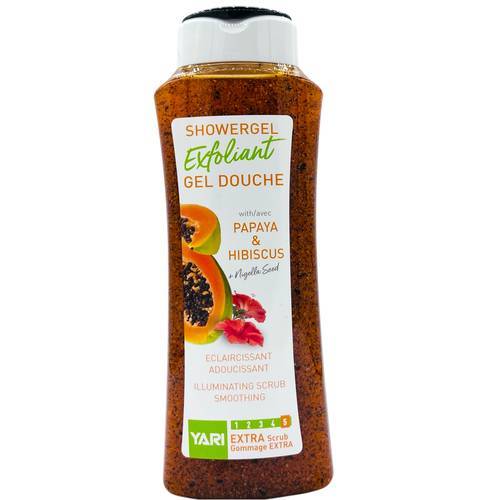 Yari Exfoliant Showergel Papaya &amp; Hibiscus 500ml - Main Image