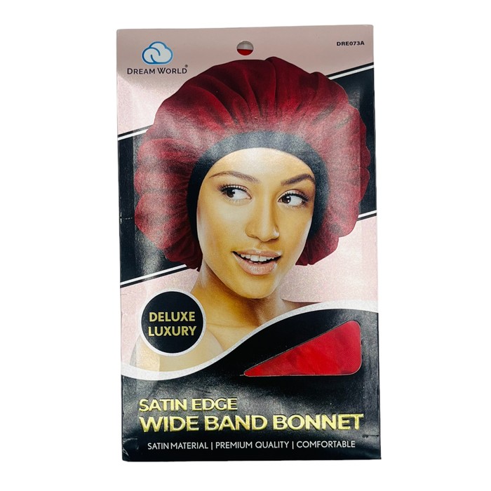 Dream World Wide Band Bonnet Satin Asst DRE073A