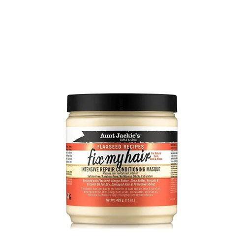 Aunt Jackie's Flaxseed – Fix My Hair Regenerative and Hydrating Hair Mask  426g – Afronellys
