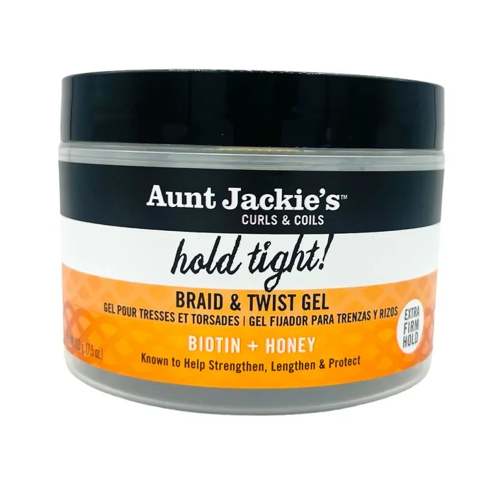 Aunt Jackie's Biotin and Honey Hold Tight Braid and Twist Extra Firm 7.5oz