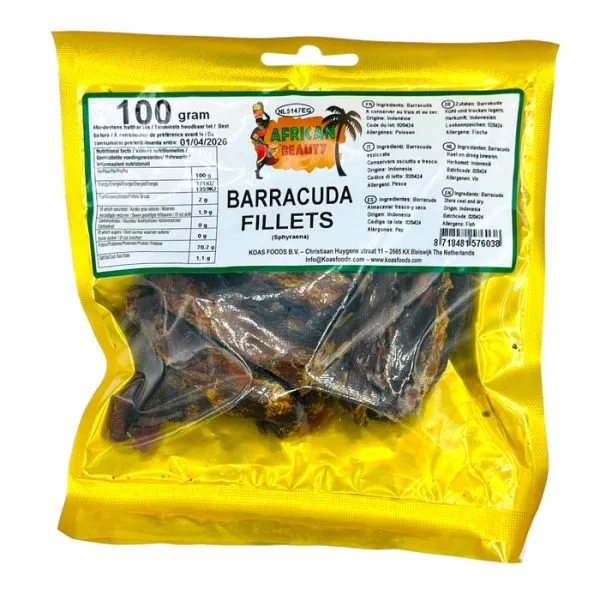 Barracuda fillets 100GR