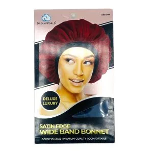 Dream World W Wide Band Bonnet Satin Asst DRE073A  50g