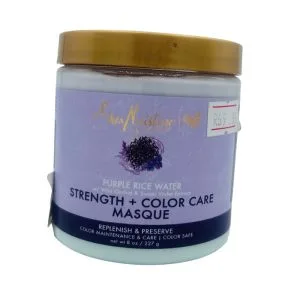 SheaMoisture Purple Rice Water Strength AND Color Care Masque