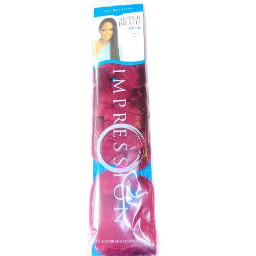 Impression Super Braid Colour Burgundy 175GR