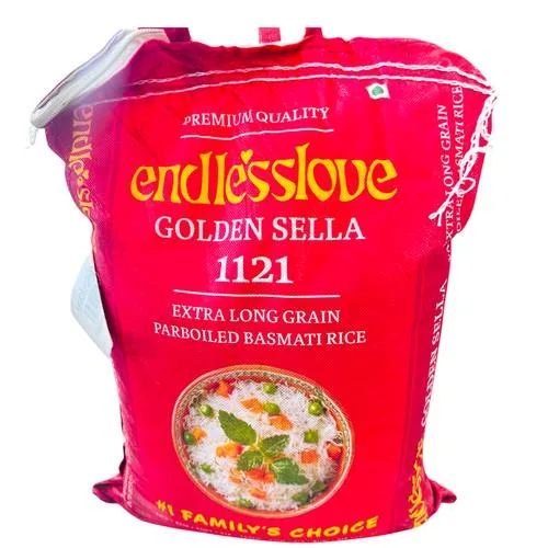 Rice Basmati Parboiled Golden Sella Endlesslove 10KG